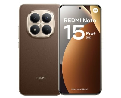 Xiaomi Redmi Note 15 Pro+ 5G Smartphone Pantalla AMOLED 6.83\" 1.5K 120Hz - 12Gb - 512GB - Snapdragon 7s Gen 4 - Camara 200 MP OIS + 8 MP - Bateria 6500 mAh con Carga 100W HyperCharge - IP68 - Color Negro