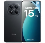 Xiaomi Redmi Note 15 Pro Smartphone Pantalla Amoled 6.77\" 120Hz - 8GB -256GB - Camara 200 MP OIS + 32 MP - MediaTek Helio G200 Ultra  - Bateria 6500 mAh con Carga 45W - IP65 - Color Negro