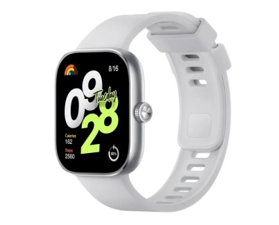 Xiaomi Redmi Watch 4 Reloj Smartwatch Pantalla AMOLED 1.97\" Bluetooth - Autonomia hasta 20 Dias - Resistencia al Agua 5 ATM - Color Plata