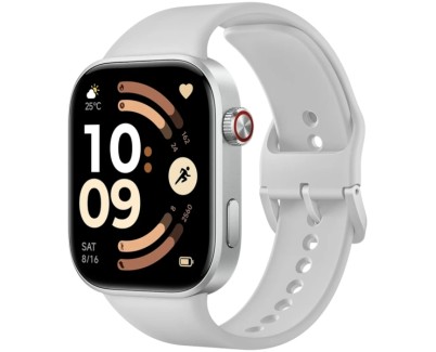 Xiaomi Redmi Watch 6 Reloj Inteligente Smartwatch Pantalla AMOLED 2.07\" - Bluetooth 5.4 - Resistencia al Agua 5 ATM - Autonomia Hasta 12 Dias - Color Plata