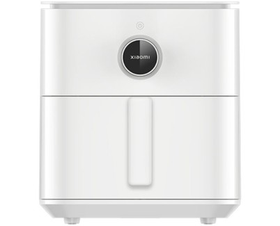 Xiaomi Smart Air Fryer 6.5L Freidora de Aire Inteligente - 1800W - Conveccion 360&deg; - Rango 40?220&deg;C - Funcion Desengrase - Pantalla OLED - Control por App Xiaomi Home y Google Assistant - Capacidad 6.5L - Color Blanco