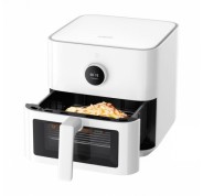 Xiaomi Smart Air Fryer Freidora sin Aceite 5.5L 1600W - Ajuste de Temperatura - 12 Recetas Incorporadas - Control por Voz - Color Blanco
