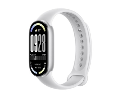 Xiaomi Smart Band 10 Mystic Rose Pulsera Inteligente - Pantalla AMOLED 1.72\" - 1500 Nits - Mas de 150 Modos Deportivos - Monitor SpO2 y Ritmo Cardiaco - Resistente 5ATM - Color Plata