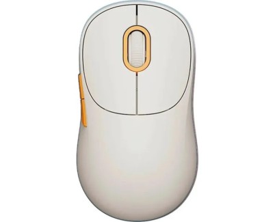 Xiaomi Wireless Mouse 3 Raton Inalambrico con Adaptador de 2.4GHz y Bluetooth 1200dpi - 5 Botones - Uso Diestro - Color Blanco
