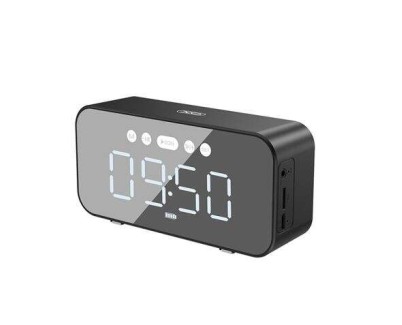 XO Altavoz Bluetooth Mirror Clock F41 - Color Negro