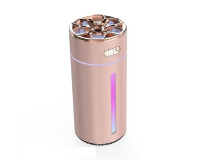 XO Aromatizador de Espacios Reducidos - Luz RGB - Bateria 800mAh - Cargador Tipo C - Capacidad 300Ml - Color Rosa