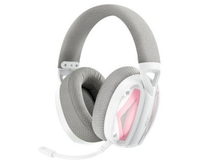 XO Auricular Gaming BE46 - Inalambricos - Microfono Ajustable - Multiplataforma - Color Blanco