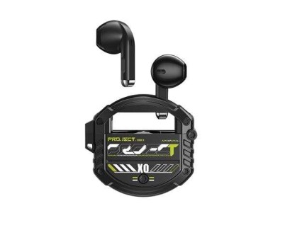 XO Auriculares Bluetooth 5.3 - hasta 4 Horas de Musica - Bateria Auricular 30Mah - Bateria Caja de Carga 300Mah - Color Negro