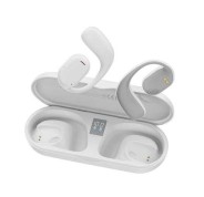 XO Auriculares TWS X25 - Pantalla Digital + Conduccion de Aire - Color Blanco