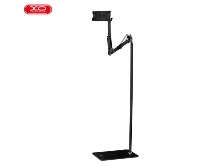 XO C137 Soporte de Suelo para Smartphone y Tablet - Ajustable - Color Negro