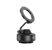 XO C172 Soporte Magnetico de Coche para Smartphones - Bomba de Vacio - Rotacion 360º - Bateria 130mah - Color Negro