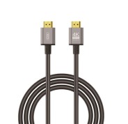 XO Cable HDMI - Resolucion 4K - Alta Velocidad - Conectores Chapados en Oro - Compatible con Multiples Dispositivos - Color Negro