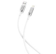 XO Cable NB251 Carga Rapida USB - Lightning - 6A - 1m - Color Blanco