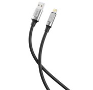 XO Cable NB251 Carga Rapida USB - Lightning - 6A - 1m - Color Negro
