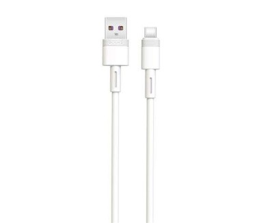 XO Cable NBQ166 Carga Rapida USB - Tipo C - 5A - 1m - Color Blanco