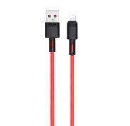 XO Cable NBQ166 Carga Rapida USB - Tipo C - 5A - 1m - Color Rojo