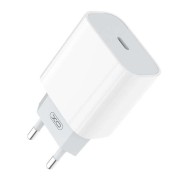 XO Cargador para Smartphone - Carga Rapida - 20W - Tipo C - Proteccion Sobretensiones - Color Blanco