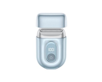 XO CF42 Depiladora Electrica - Bateria 450mah - Cuchillas de Acero - IPX6 - Color Azul