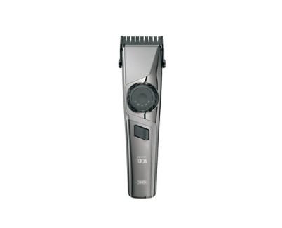 XO Cortapelo de 3 Velocidades hasta 6000rpm - IPX6 - Usala con Cable o Bateria - Display - hasta 180Min Autonomia - Ajustable Mediante Rotor - Incluye 6 Cepillos - Color Negro