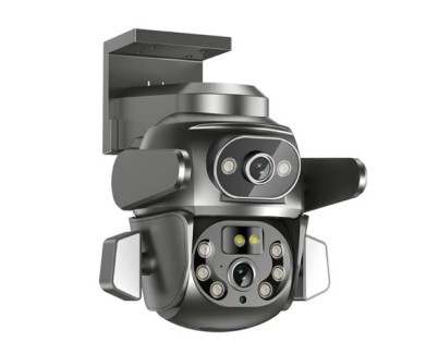 XO CR04 Camara Vigilancia WiFi - FullHD - Deteccion de Movimiento - Vision Nocturna - Sonido Bidireccional - Color Negro