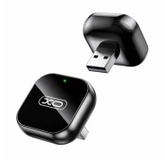XO CZ026 Conversor CarPlay Inalambrico - USB-A - USB-C - Vinculacion Automatica - Solo iPhone - Conexion Inalambrica - Color Negro