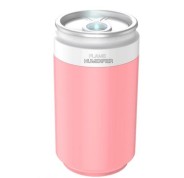 XO Difusor Aromatico LED - Bateria 400mAh - Cargador Micro USB - Capacidad 260ml - Ideal para Espacios Reducidos - Color Rosa