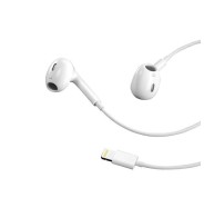 XO EP45 Auriculares Lightning - Sonido de Calidad - 1.2m - Color Blanco