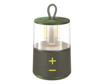 XO F59 Altavoz Bluetooth 5W con Lampara Camping - Color Verde