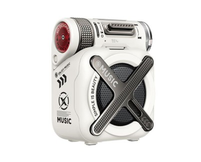 XO F72 Altavoz Bluetooth - Portatil - Ultra Compacto - Color Blanco