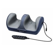 XO FG10 Masajeador de Piernas - 3 Niveles de Intensidad - 24W - Temporizador - Color Azul Oscuro y Gris