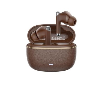XO G33 Auriculares Bluetooth 5.4 - TWS - Cancelacion de Ruido ENC+ANC - Caja Texturizada - Control Tactil - Color Marron
