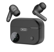 XO G34 Auriculares Bluetooth 5.4 - TWS - Cancelacion de Ruido ENC+ANC - Caja con Display LCD - Color Negro