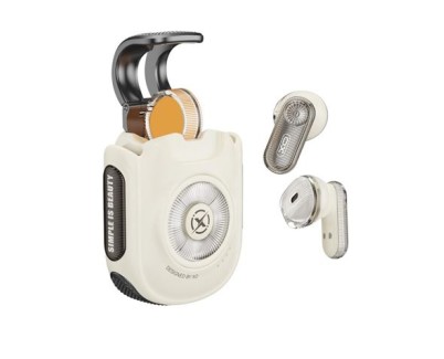 XO G39 Auriculares - Bluetooth 5.3 - TWS - Cancelacion de Ruido - Control Remoto para tus Videos y Fotos - Color Blanco