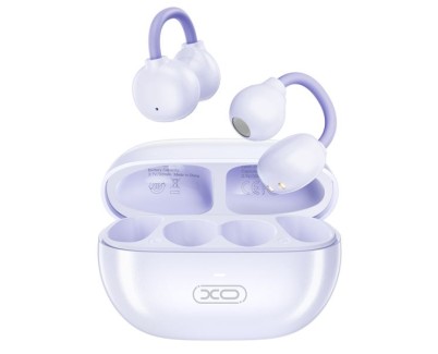 XO G40 Pearl Clip Auriculares TWS - Bluetooth 5.3 - Color Violeta