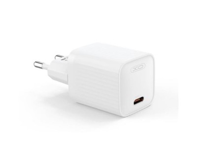 XO L146 Cargador de Corriente 20W - USB-C - PD 3.0 y QC 3.0 - Color Blanco