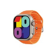XO M10 Reloj Inteligente Smartwatch Pantalla Cuadrada 2\" HD - Llamadas BT - IP67 - Cargador Magnetico - Color Naranja