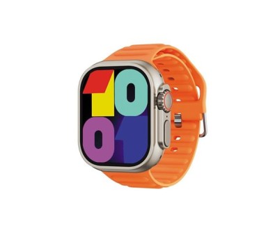 XO M10 Reloj Smartwatch Pantalla Cuadrada 2\" HD - Llamadas BT - IP67 - Cargador Magnetico - Color Naranja
