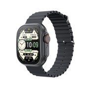 XO M11 Ultra Reloj Inteligente Smartwatch Pantalla Cuadrada 2,01\" Curva - Llamadas BT - NFC - Multideporte - Tensiometro, Pulsometro y Control de Oxigeno - Cargador Magnetico - Color Negro