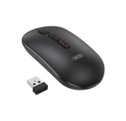 XO M13 Raton Inalambrico - Bluetooth y RF 2.4GHz - 1600DPI - Color Negro