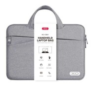 XO Maletin para Portatil - hasta 13\" - Resistente a Salpicaduras, Desgaste y Arañazos - Diseño Moderno - Color Gris
