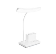 XO OZ11 Lampara LED con Bateria - 3 Temperaturas de Luz - Organizador - Color Blanco