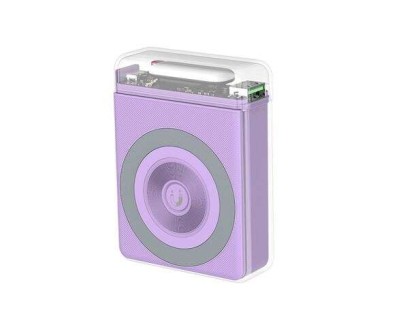 XO Powerbank 10000Mah - Salidas Tipo C 20W, USB 22.5W, Carga Inalambrica 15W - Entradas Tipo C 18W - Facil de Transportar - Carga Rapida - Resistente - Estabilidad y Proteccion - Color Morado