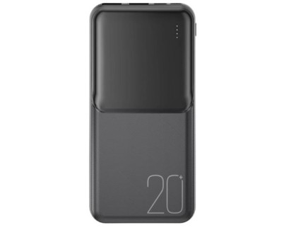 XO PR252 Powerbank 20000mAh -  USB-C y USB-A - Color Negro