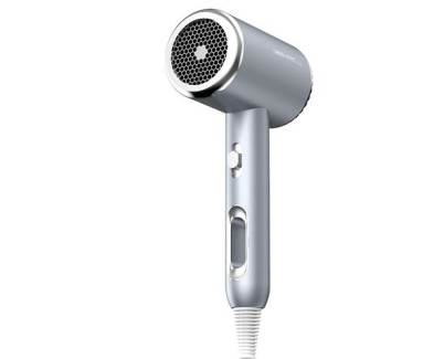 XO Secador Ionico - Potencia 1600W - Aire Frio y Caliente - Difusor Incluido - Color Gris