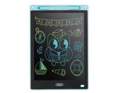XO Tableta Digital - Pantalla 10\" - Hueco Porta Lapiz - Borrado con un Solo Toque - Color Azul