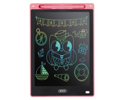 XO Tableta Digital - Pantalla 10\" - Hueco Porta Lapiz - Borrado con un Solo Toque - Color Rosa