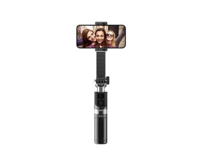 XO Tripode + Palo Selfie Bluetooth SS10 - Color Negro