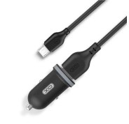 XO TZ08 Pack Cargador de Coche + Cable USB-A a MicroUSB - 2 Puertos USB