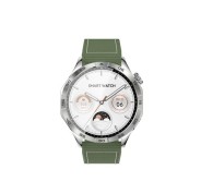 XO WATCH4 Reloj Smartwatch Pantalla Redonda 1.43\" AMOLED - Llamadas BT - Multideporte - IP68 - Color Verde