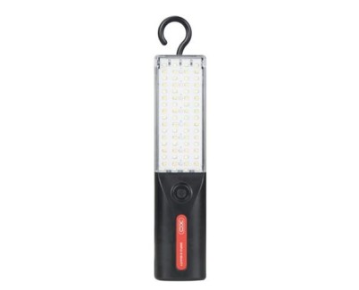 XO YH17 Linterna LED con Iman y Gancho - Carga Solar - Color Negro